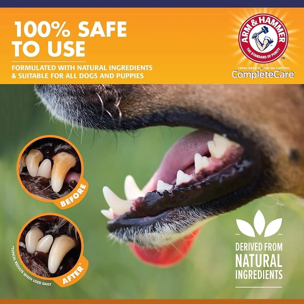 Arm & Hammer Complete Care Enzymatic Dog Toothpaste 6.2 oz Peanut Butter Flavor